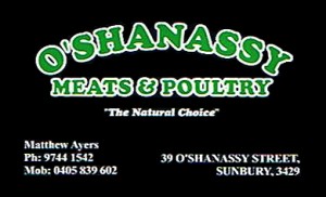 O'Shanassy Meats & Poultry